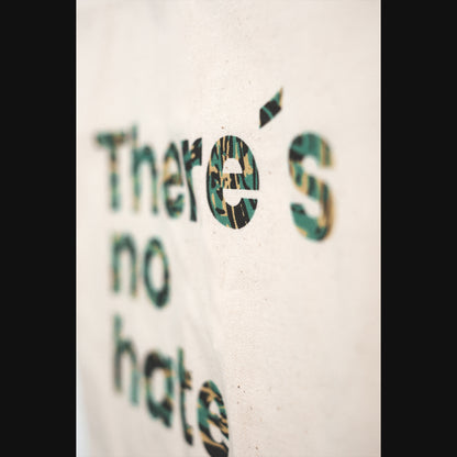There´s no hate Bag Beige