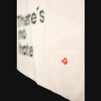 There´s no hate Bag Beige