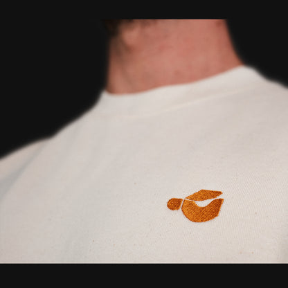 Protect me - Kunstdruck auf Sweatshirt (Natural Raw)