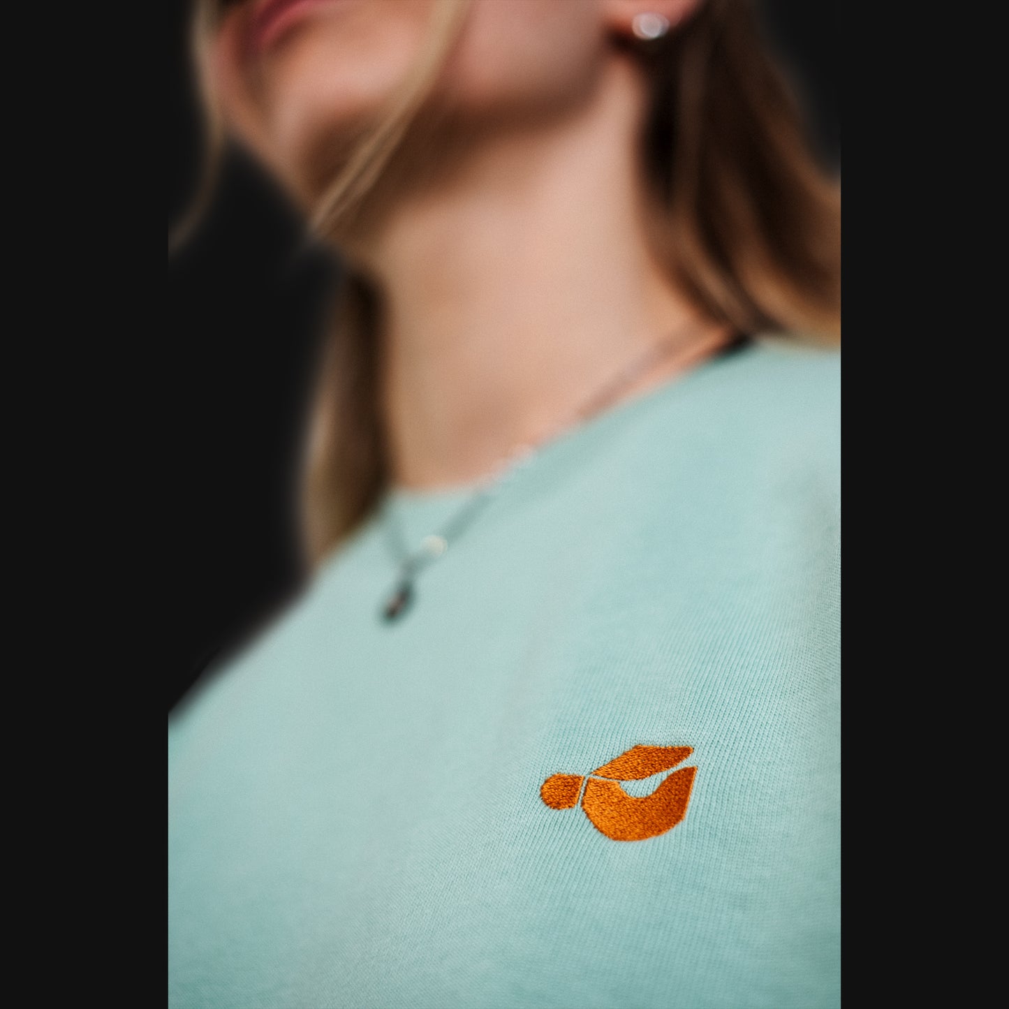 Take me home - Kunstdruck auf Sweatshirt (Türkis)